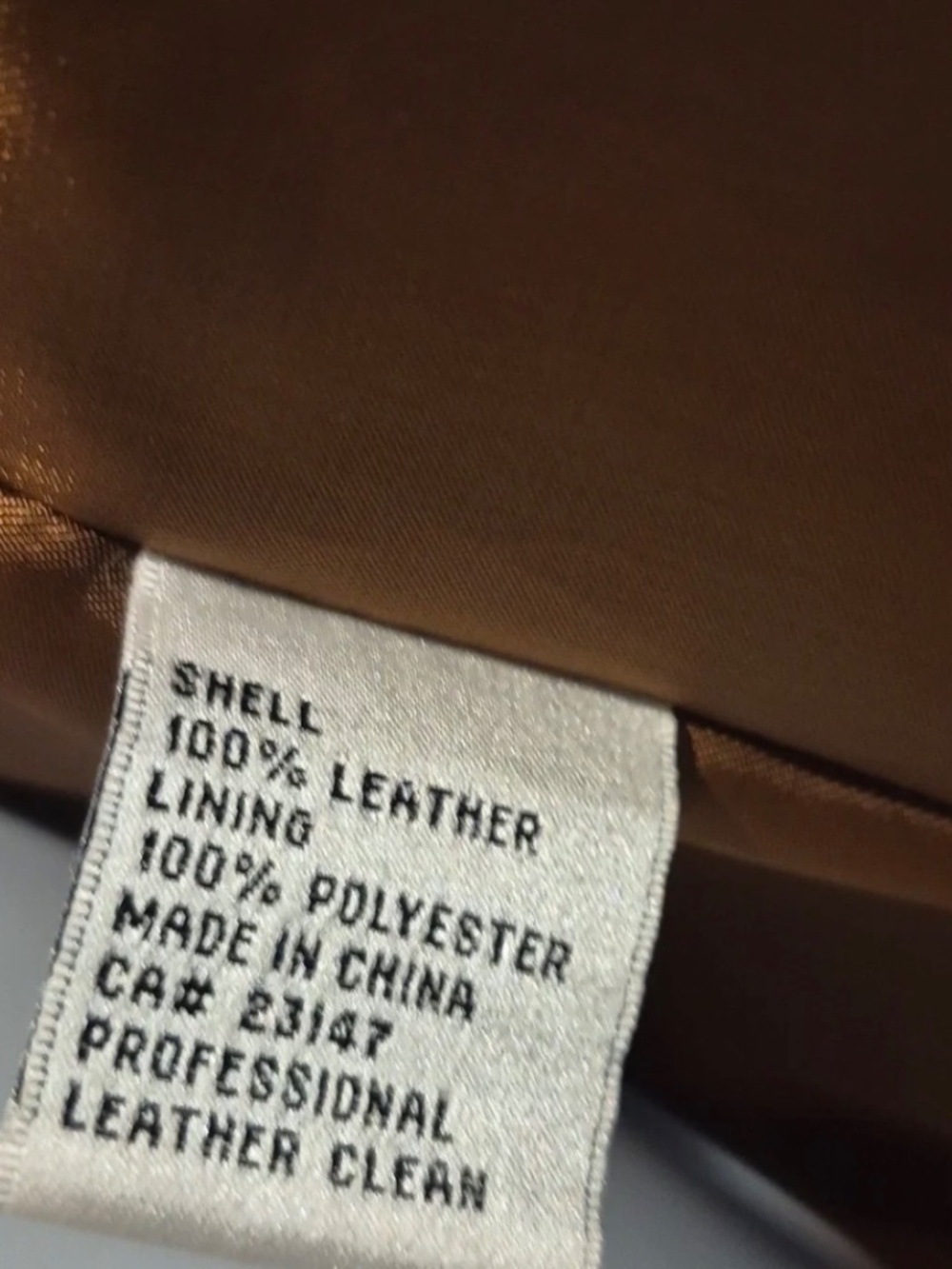 Talbots Leather Jacket - Picture 2 of 5